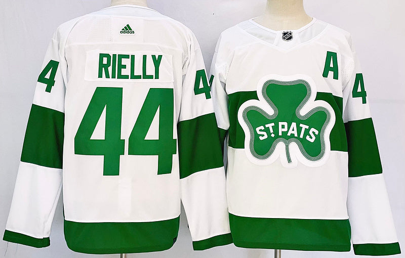 Men's Toronto Maple Leafs Morgan Rielly #44 White Jerseys