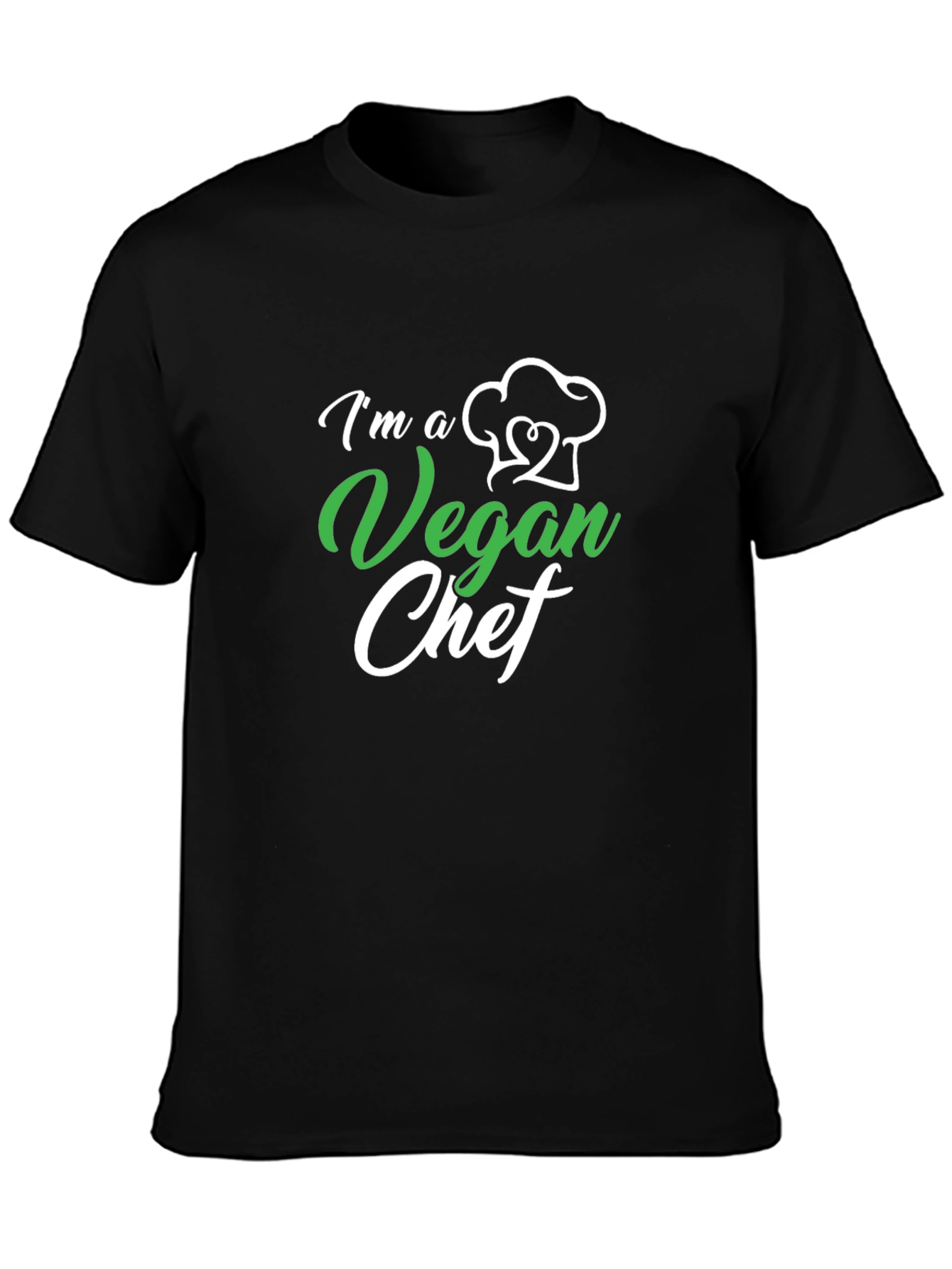 Vegan Chef Graphic Tee -  Im a Vegan Chef T-Shirt