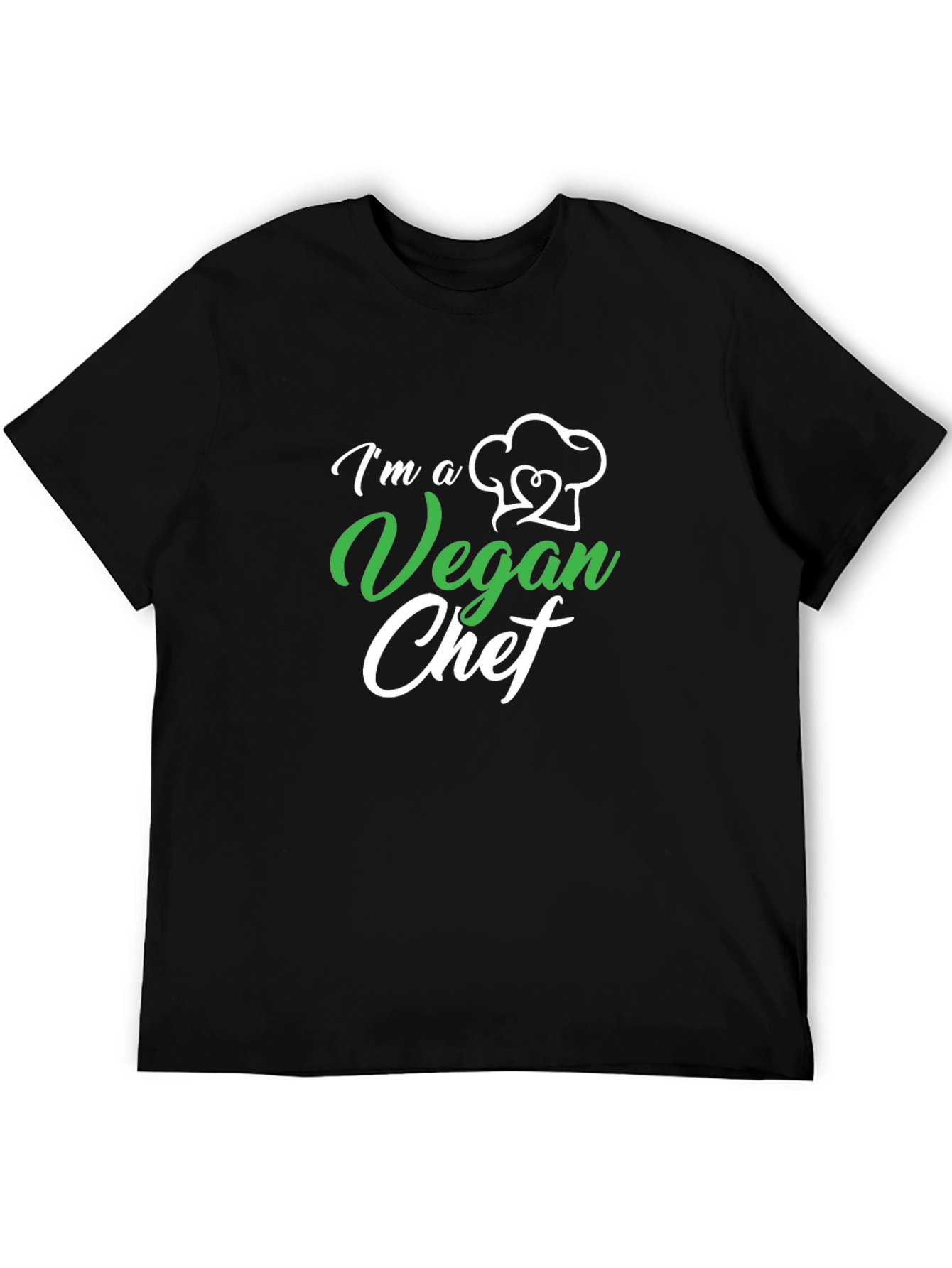 Vegan Chef Graphic Tee -  Im a Vegan Chef T-Shirt