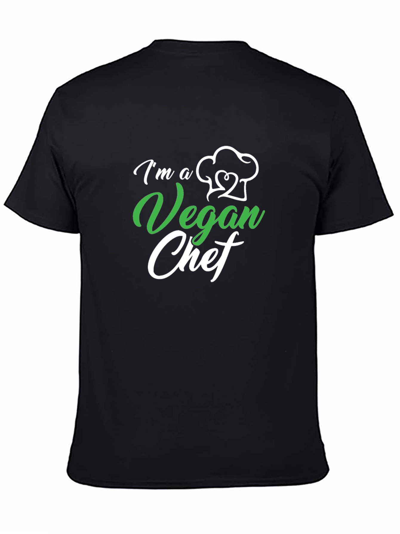 Vegan Chef Graphic Tee -  Im a Vegan Chef T-Shirt