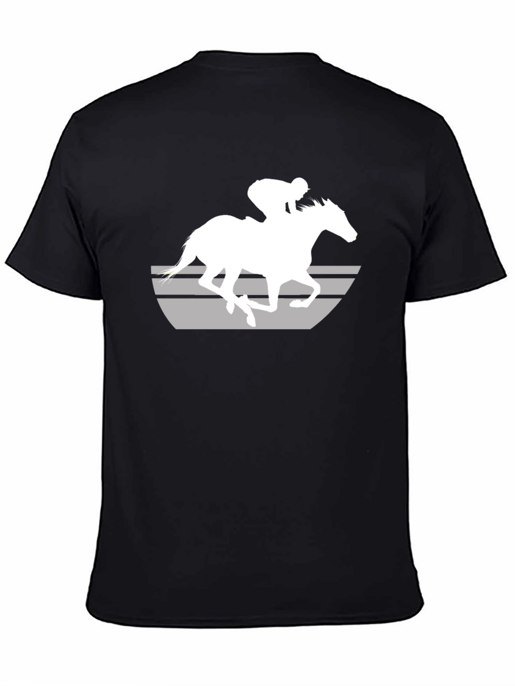 Horse Racing Graphic T-Shirt
