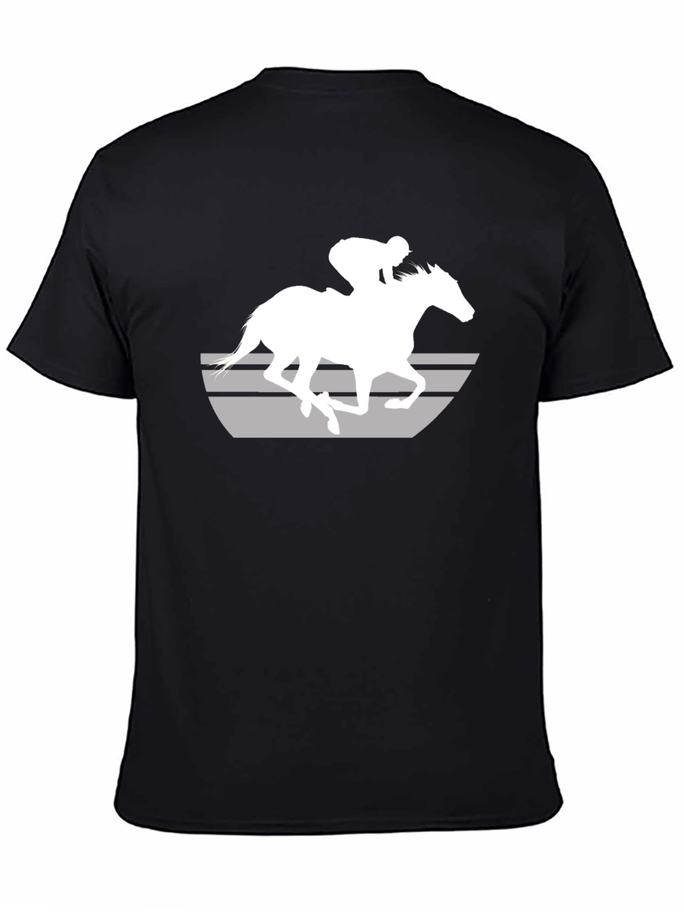 Horse Racing Graphic T-Shirt