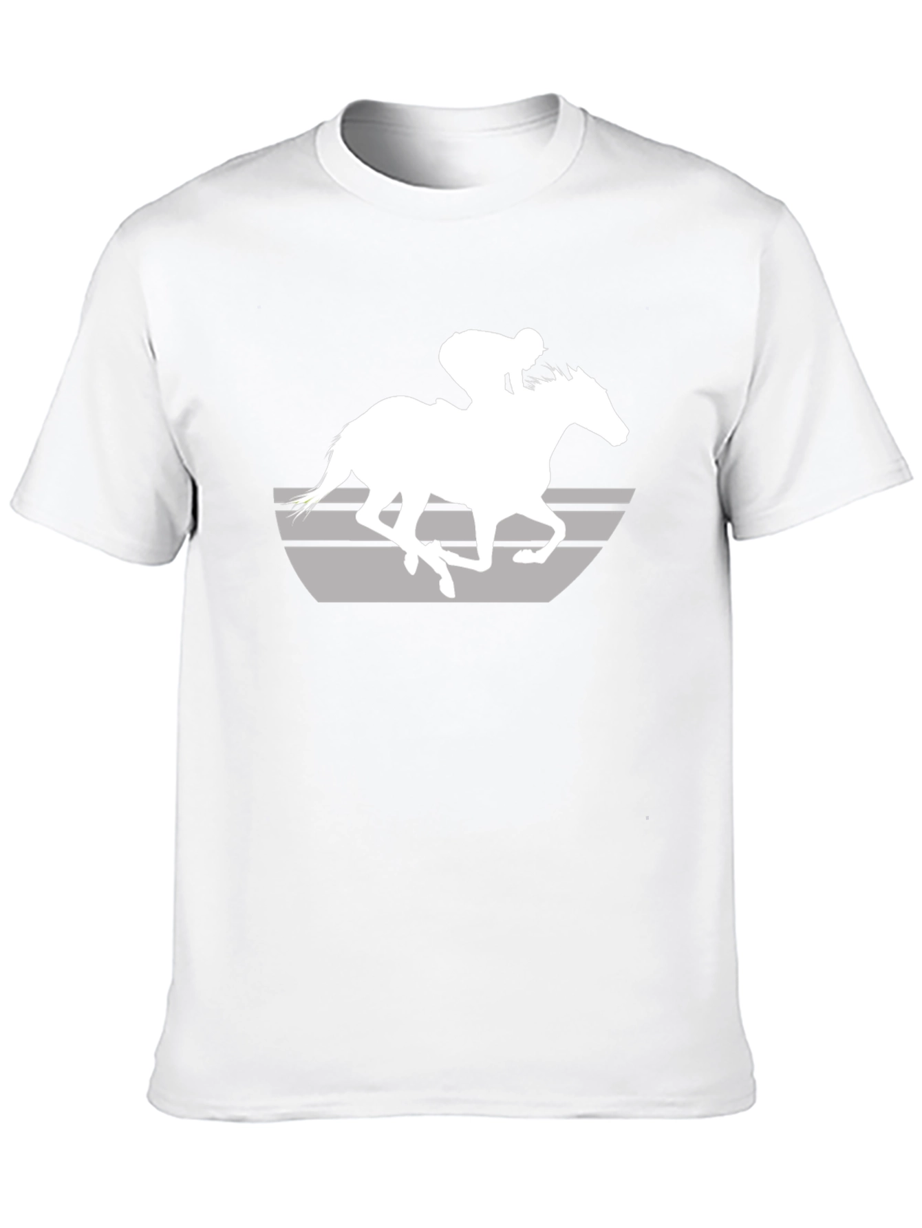 Horse Racing Graphic T-Shirt