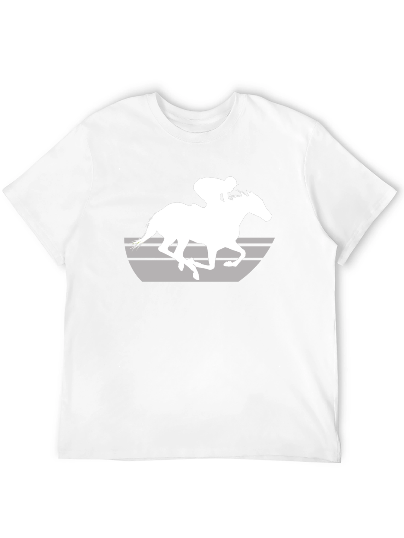 Horse Racing Graphic T-Shirt