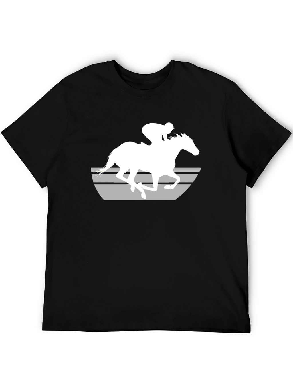 Horse Racing Graphic T-Shirt