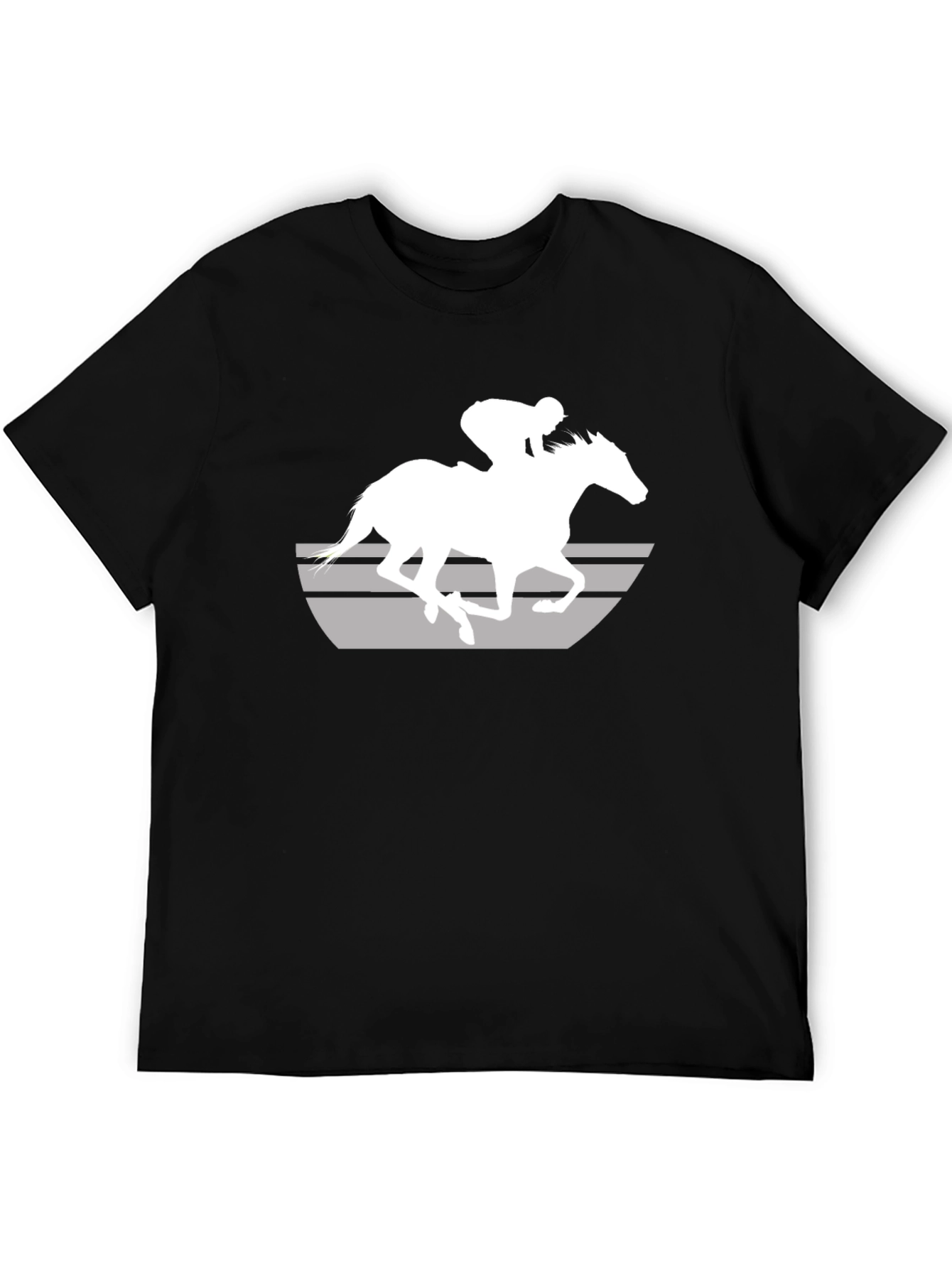 Horse Racing Graphic T-Shirt