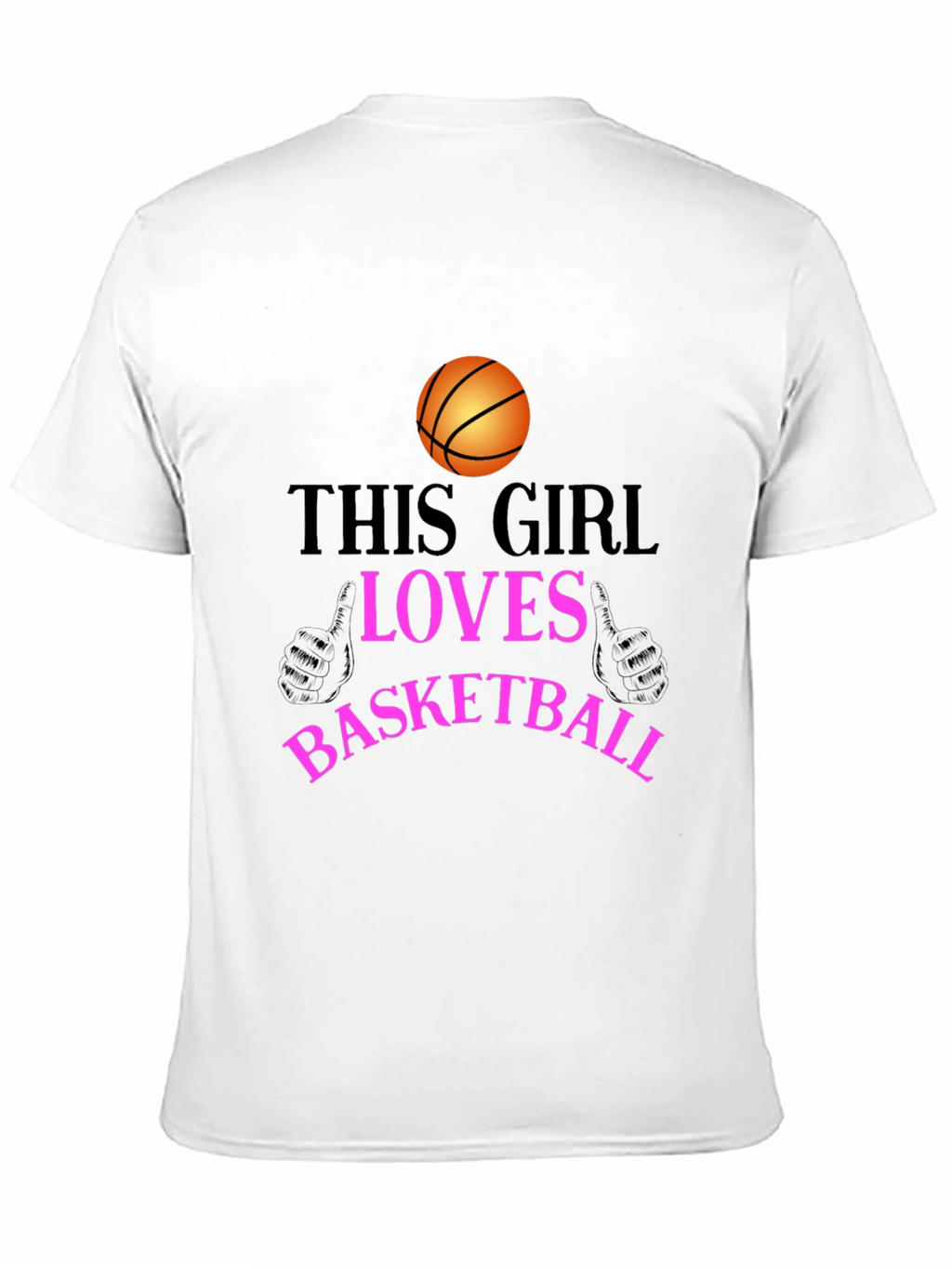 Basketball Lover T-Shirt - This Girl Loves Basketball