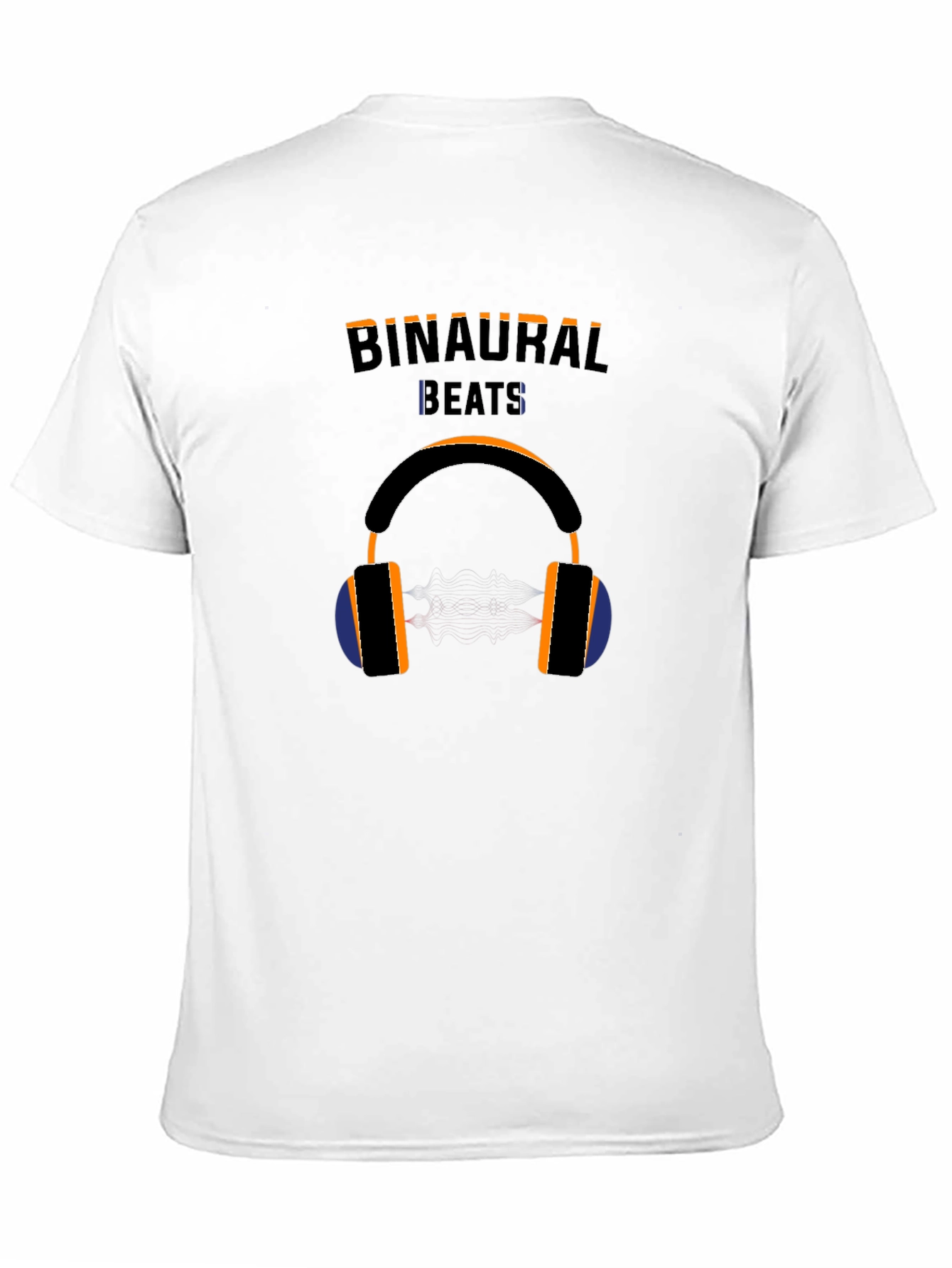 Binaural Beats Black T-Shirt - Music Lover Apparel