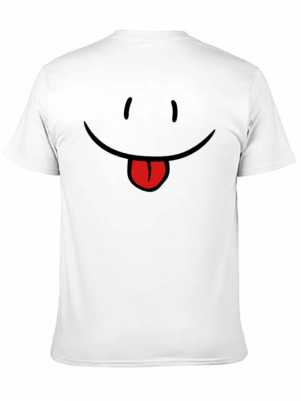 Funny Face Graphic T-Shirt - Unisex Casual Top