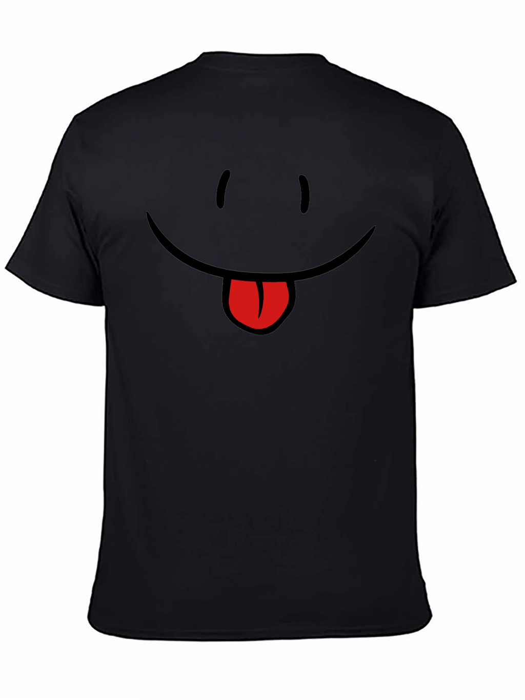 Funny Face Graphic T-Shirt - Unisex Casual Top