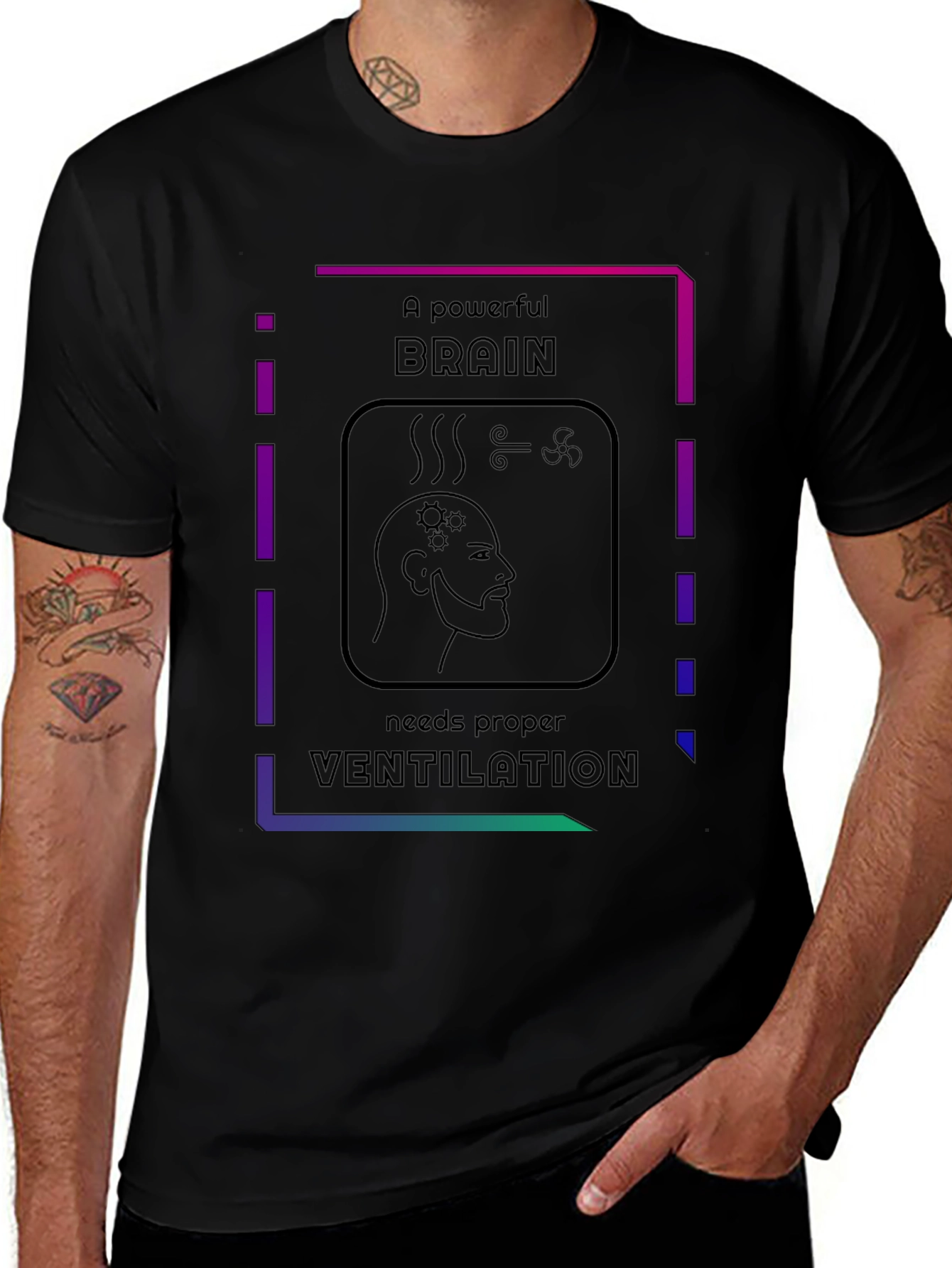 Brain Ventilation Graphic Tee