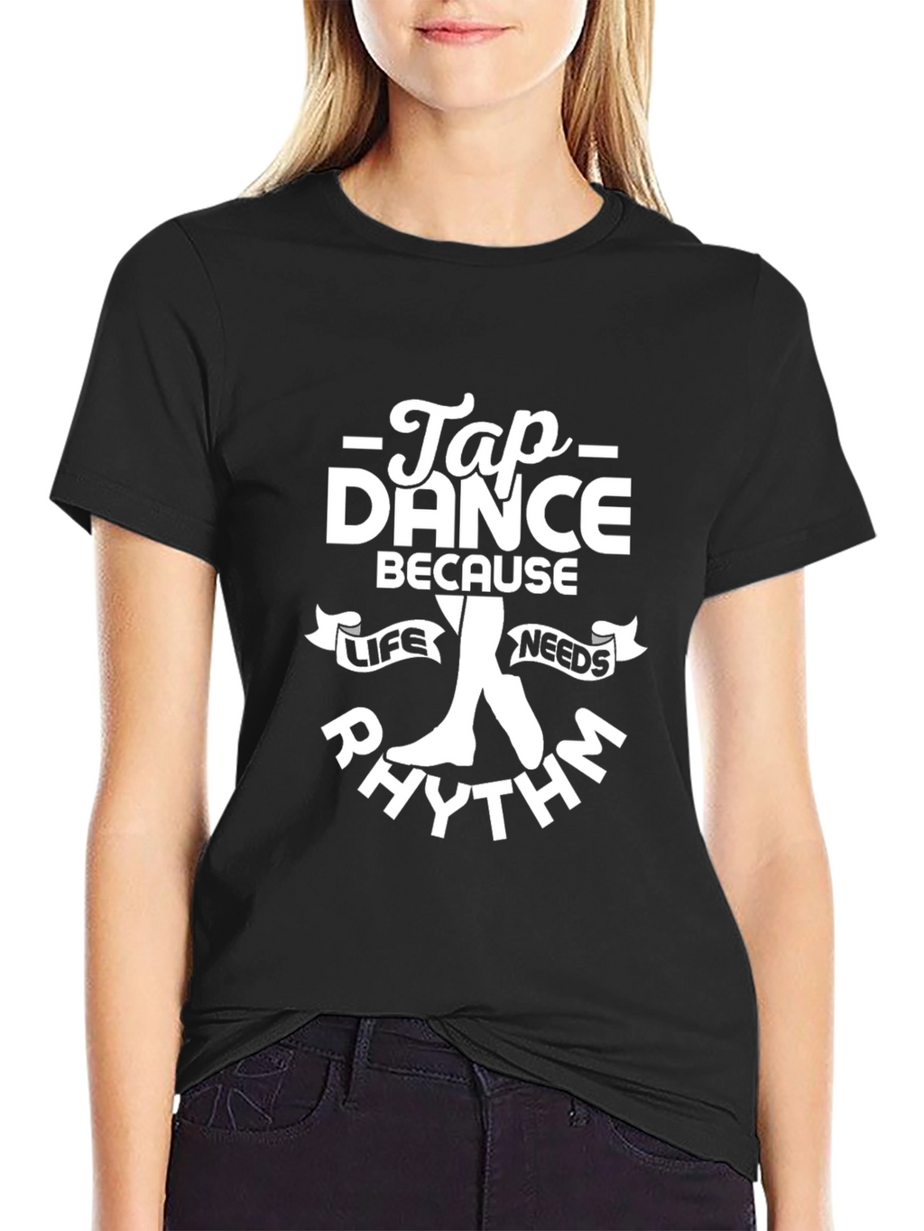 Tap Dance Rhythm T-Shirt - Dancer Gift