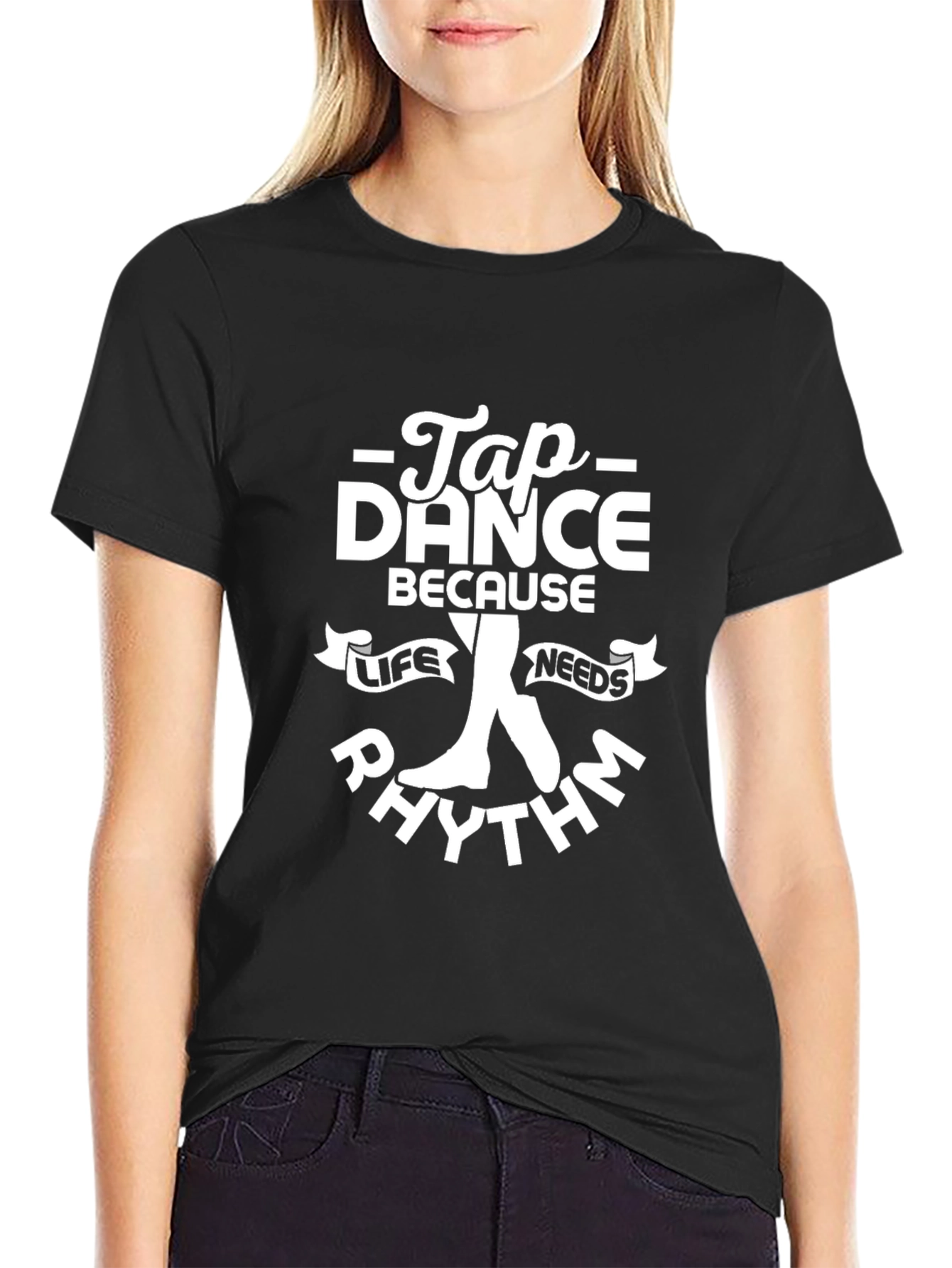 Tap Dance Rhythm T-Shirt - Dancer Gift