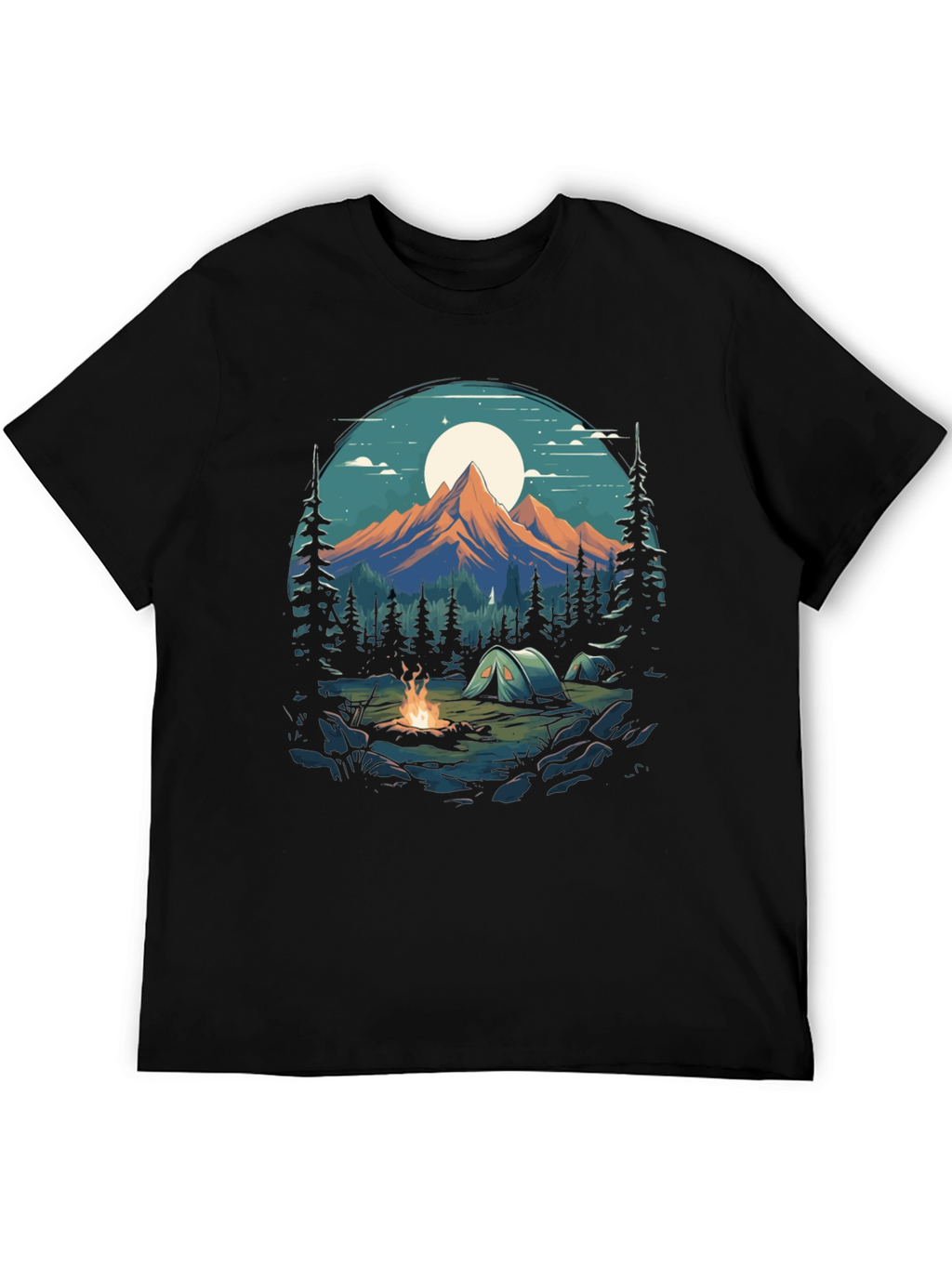 Camping Adventure Graphic Tee
