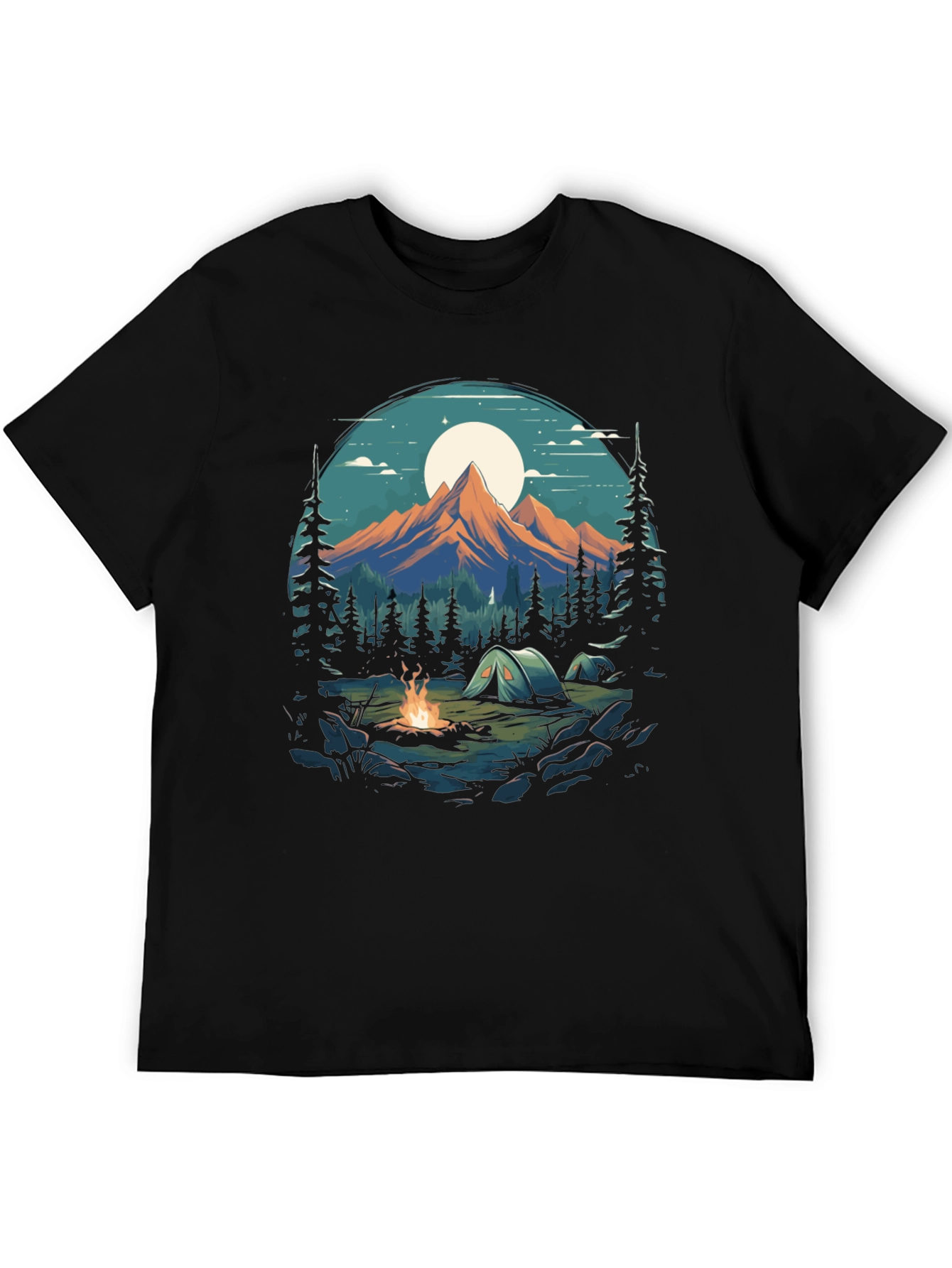 Camping Adventure Graphic Tee