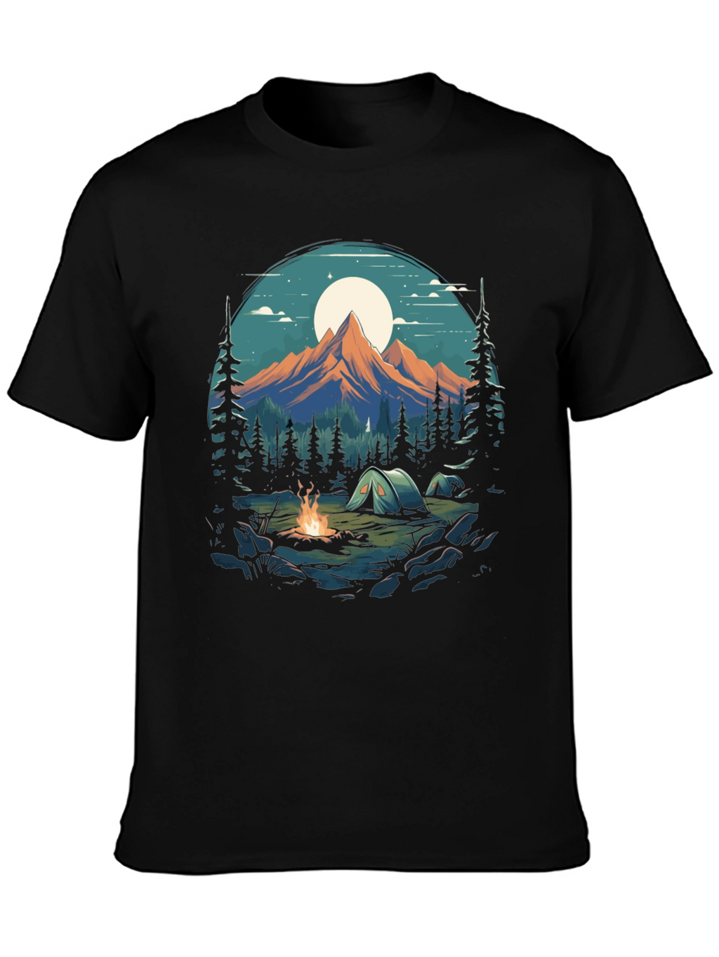 Camping Adventure Graphic Tee