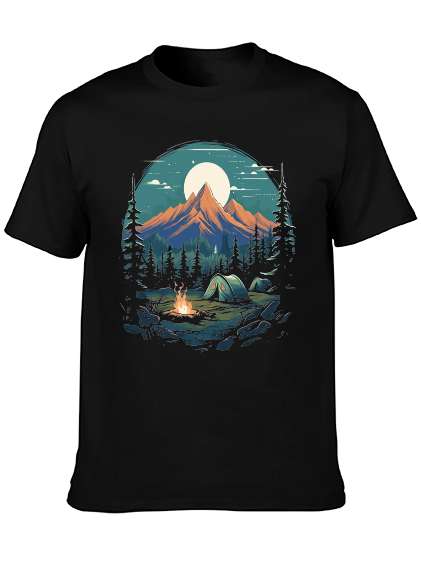 Camping Adventure Graphic Tee