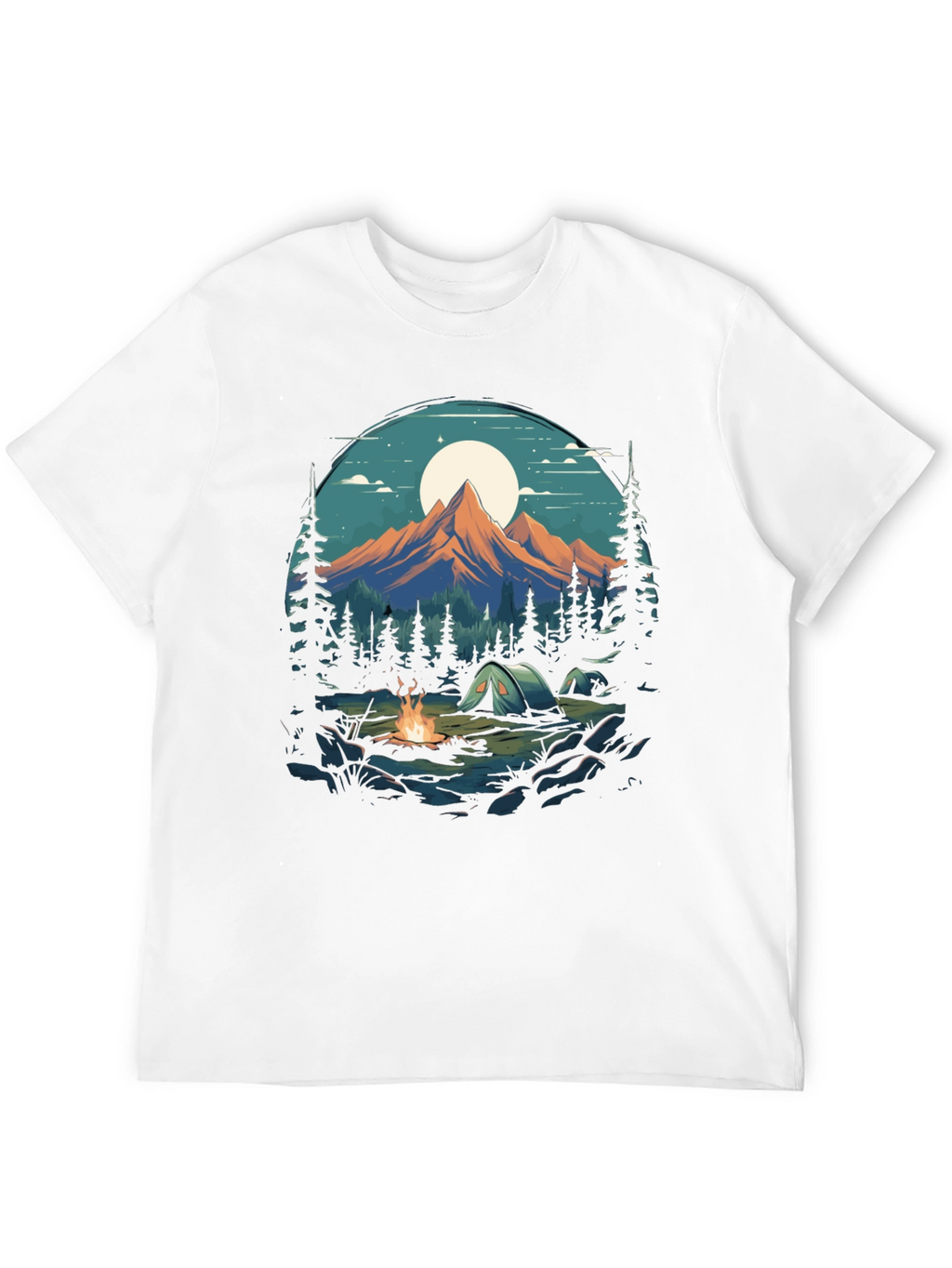 Camping Adventure Graphic Tee