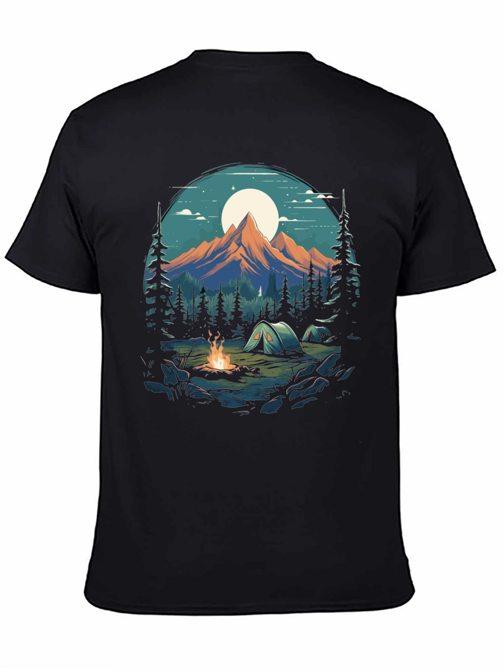 Camping Adventure Graphic Tee