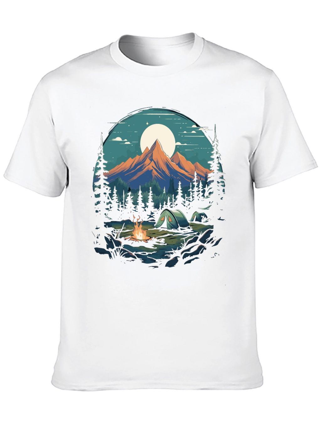 Camping Adventure Graphic Tee