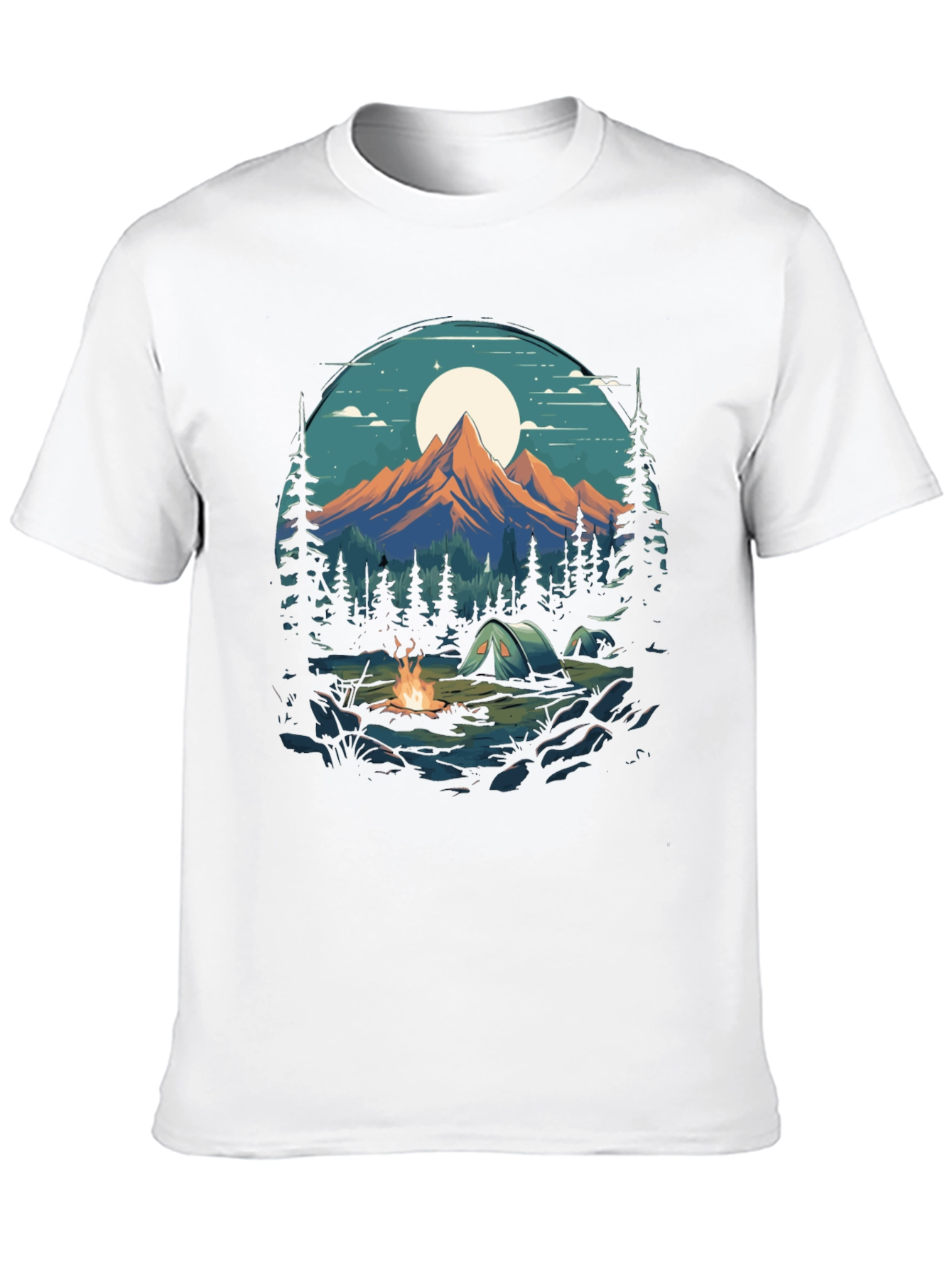 Camping Adventure Graphic Tee