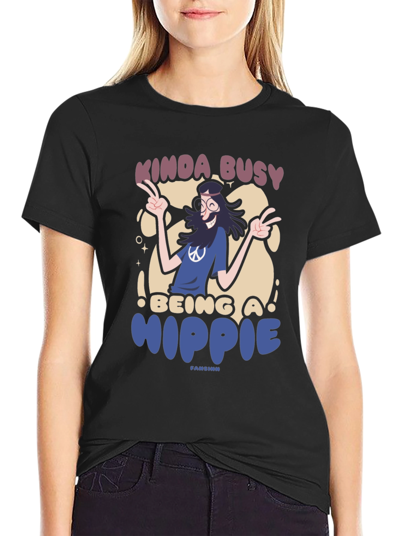 Kinda Busy Being a Hippie T-Shirt