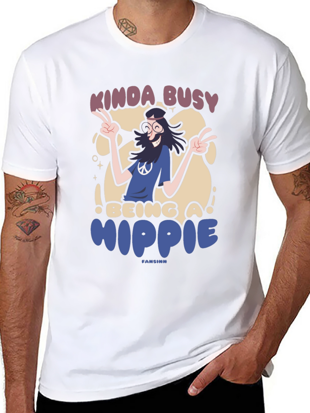 Kinda Busy Being a Hippie T-Shirt