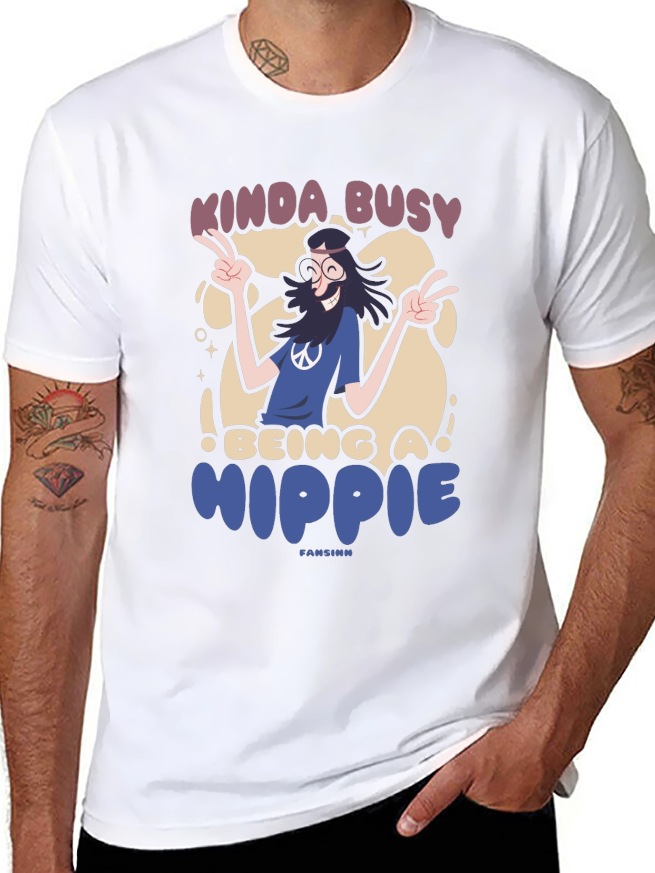 Kinda Busy Being a Hippie T-Shirt