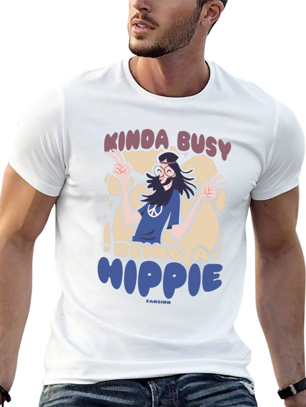 Kinda Busy Being a Hippie T-Shirt