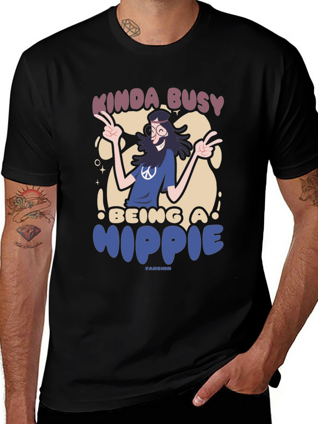 Kinda Busy Being a Hippie T-Shirt