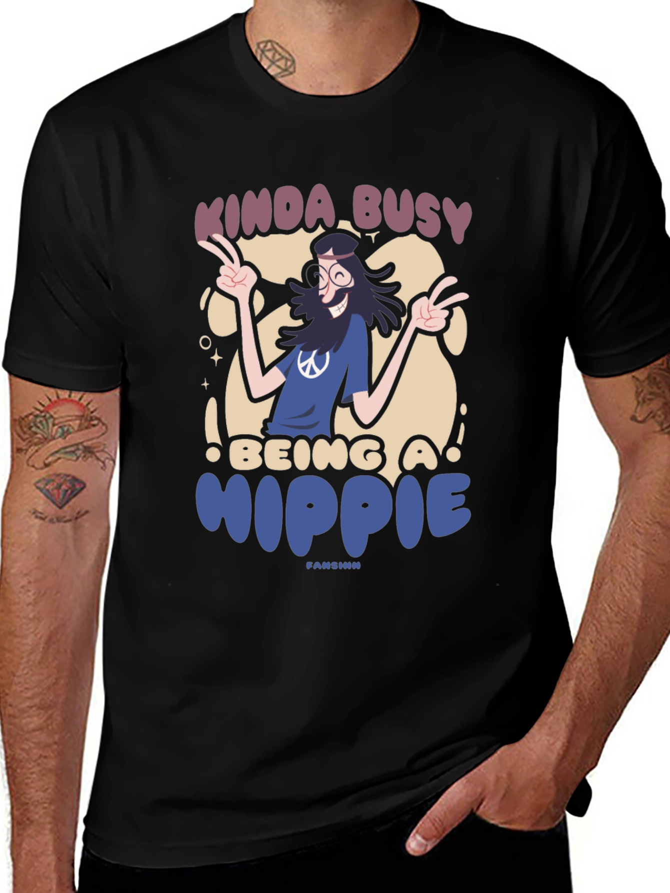 Kinda Busy Being a Hippie T-Shirt