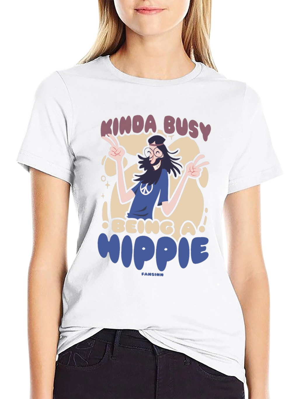 Kinda Busy Being a Hippie T-Shirt