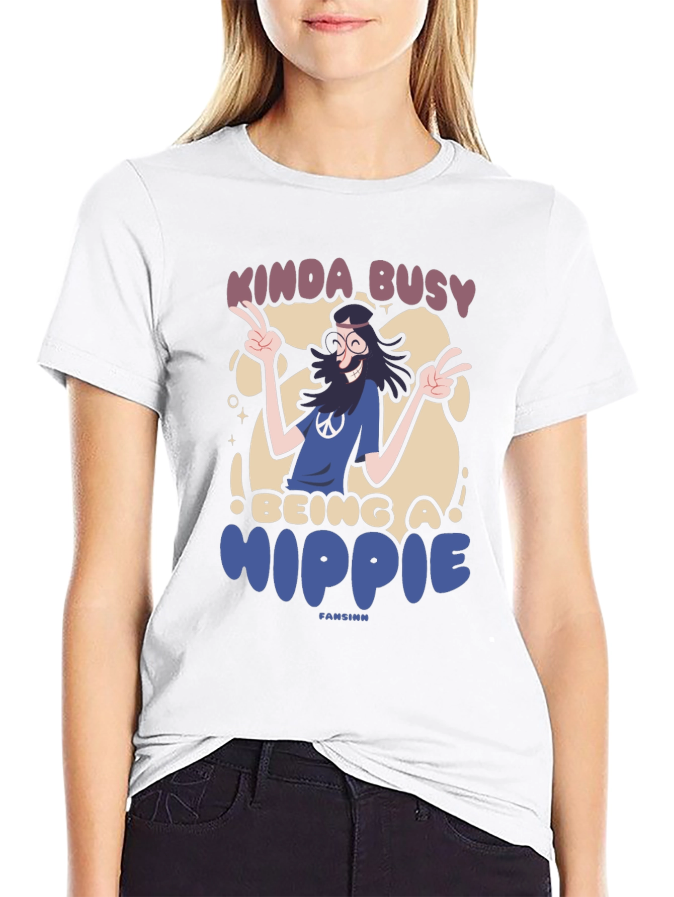 Kinda Busy Being a Hippie T-Shirt
