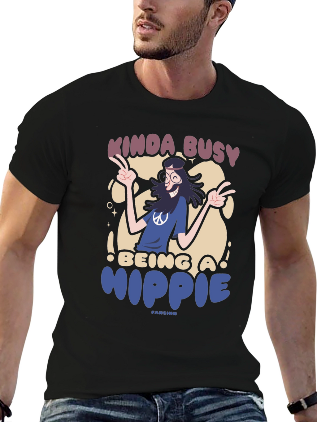 Kinda Busy Being a Hippie T-Shirt