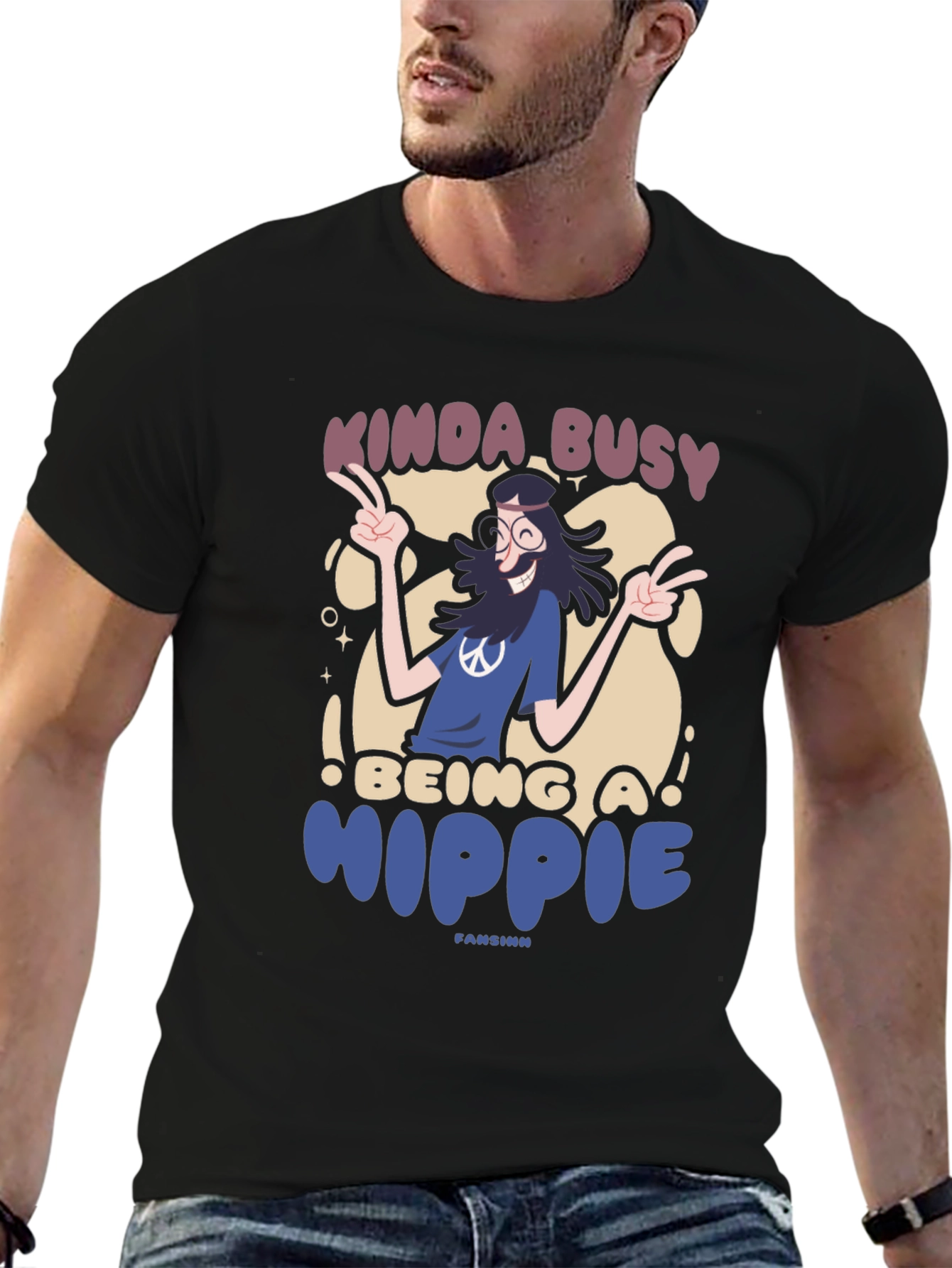 Kinda Busy Being a Hippie T-Shirt