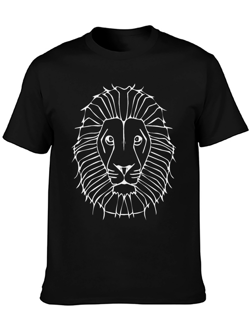 Lion Graphic Print T-Shirt