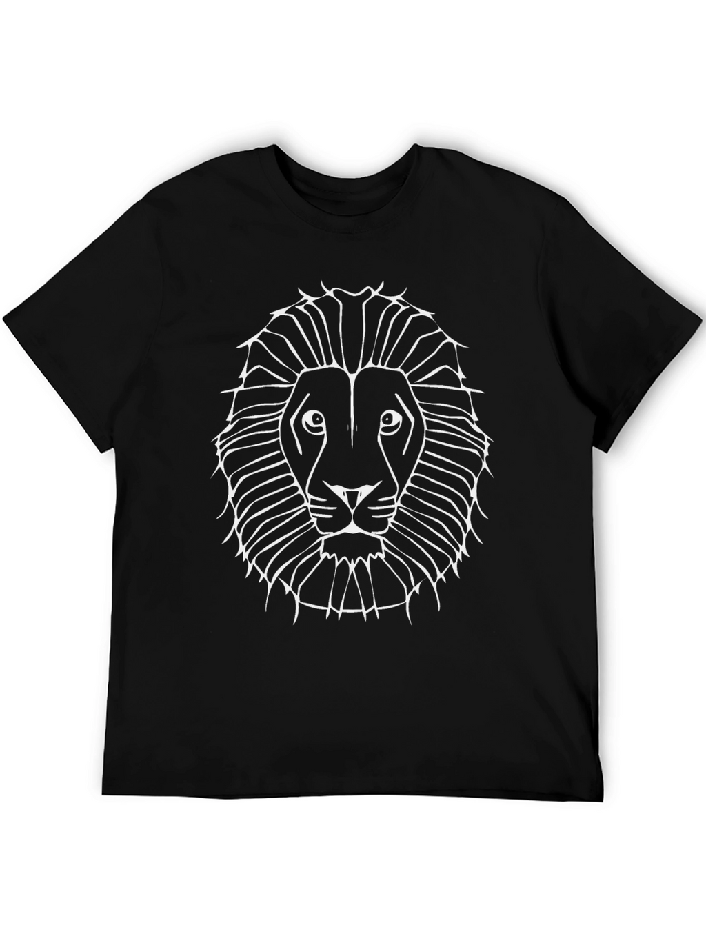 Lion Graphic Print T-Shirt