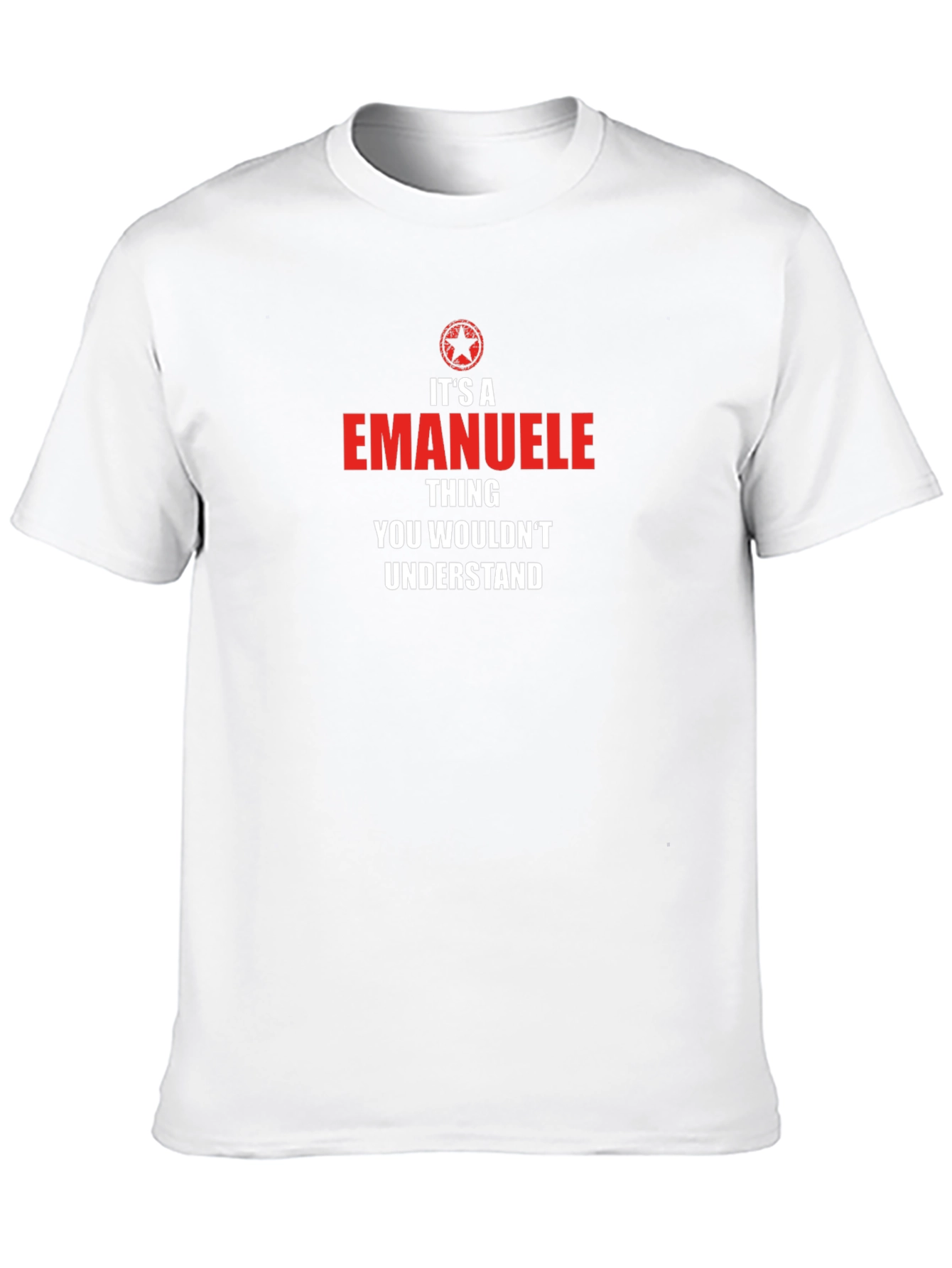 Emanuele Thing T-Shirt - Unique Personalized Gift