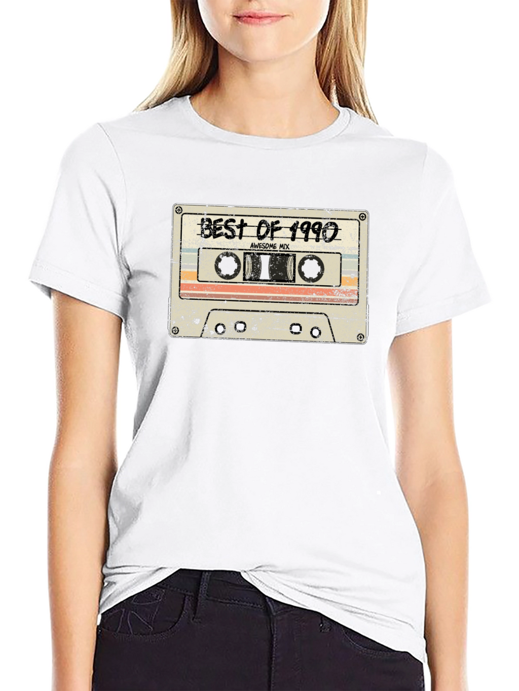 Best of 1990 Awesome Mix Cassette T-Shirt