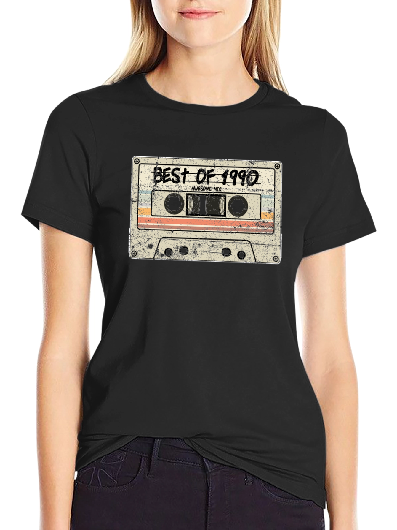 Best of 1990 Awesome Mix Cassette T-Shirt