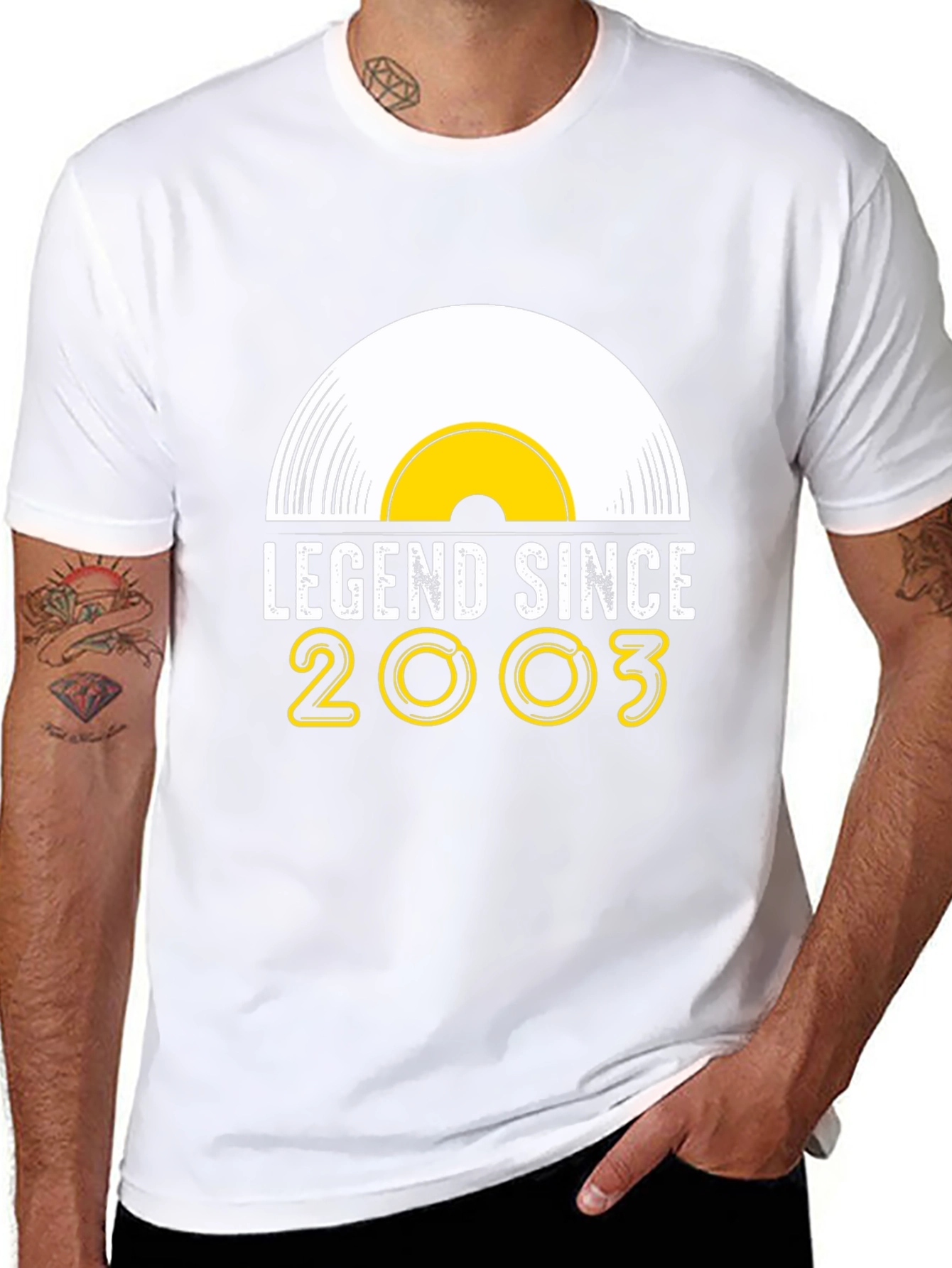 Legend Since 2003 Graphic Tee - Black