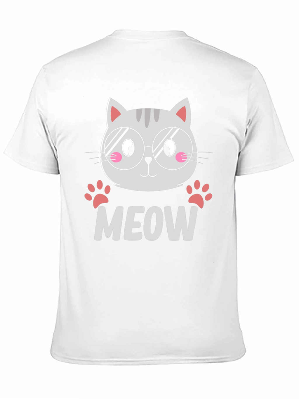 Cute Cat MEOW T-Shirt - Unisex Graphic Tee