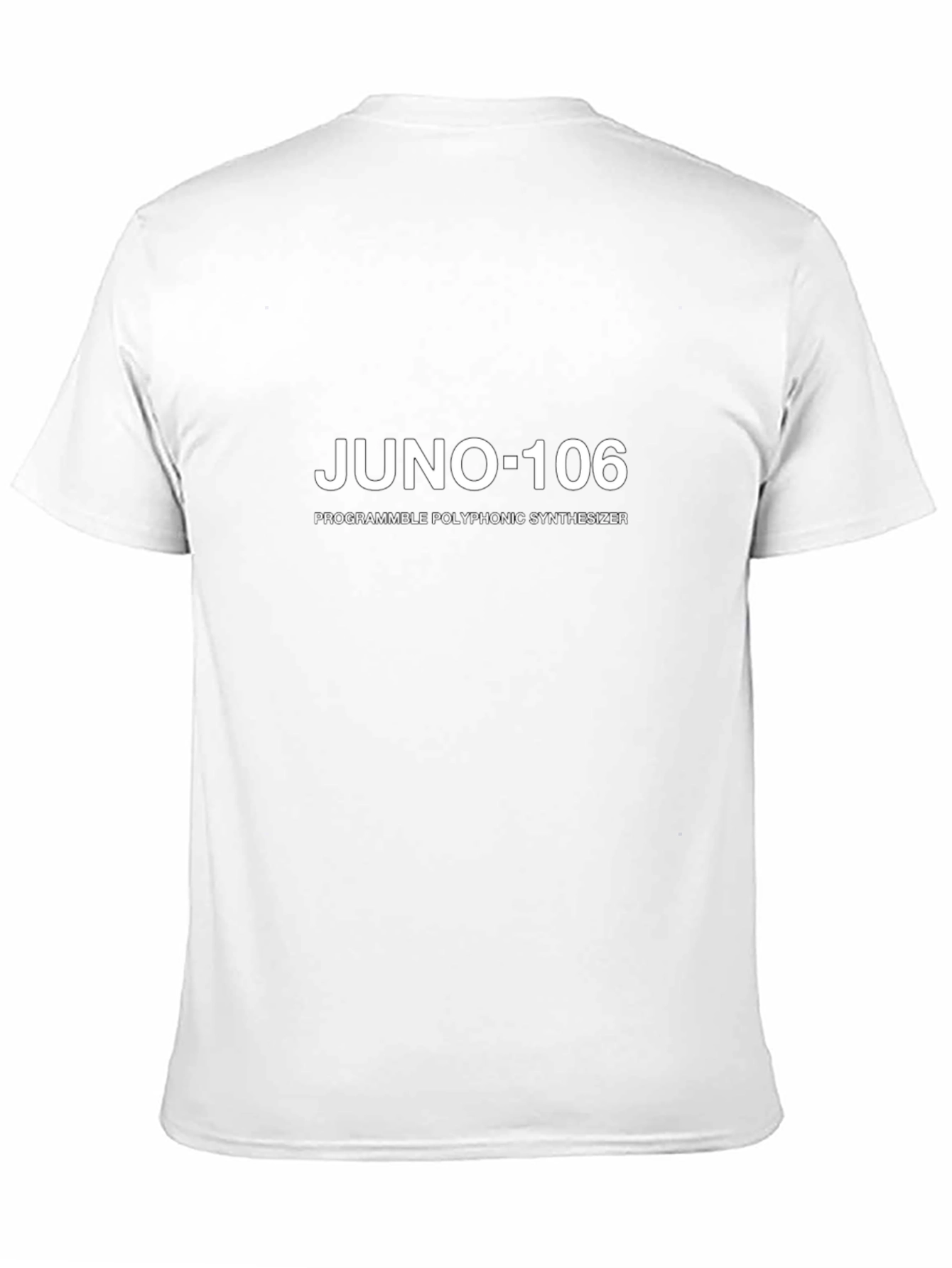 Juno-106 Synth T-Shirt - Programmable Polyphonic Synthesizer