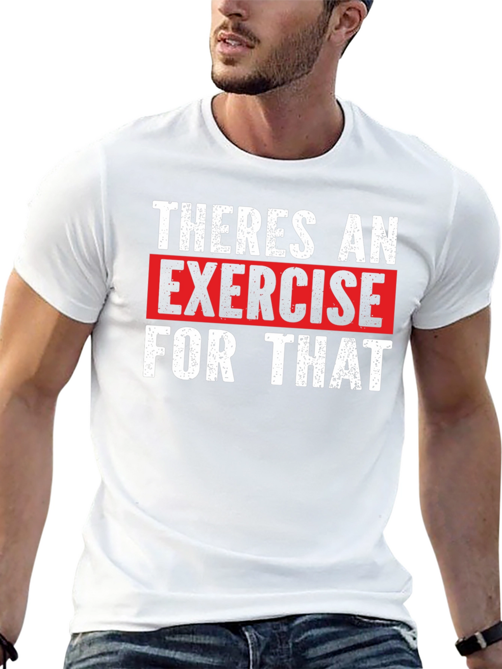 Exercise Motivation Graphic T-Shirt