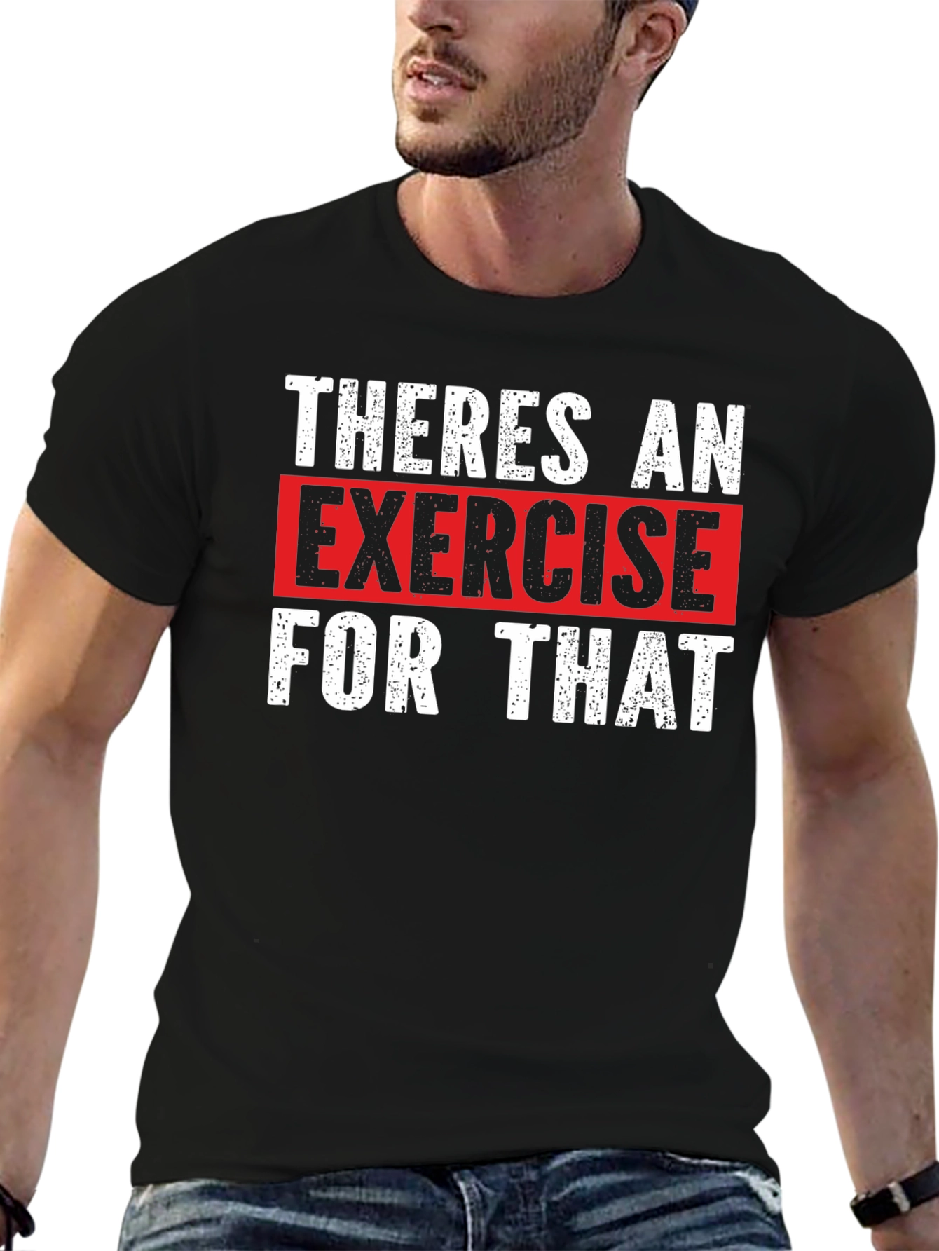 Exercise Motivation Graphic T-Shirt