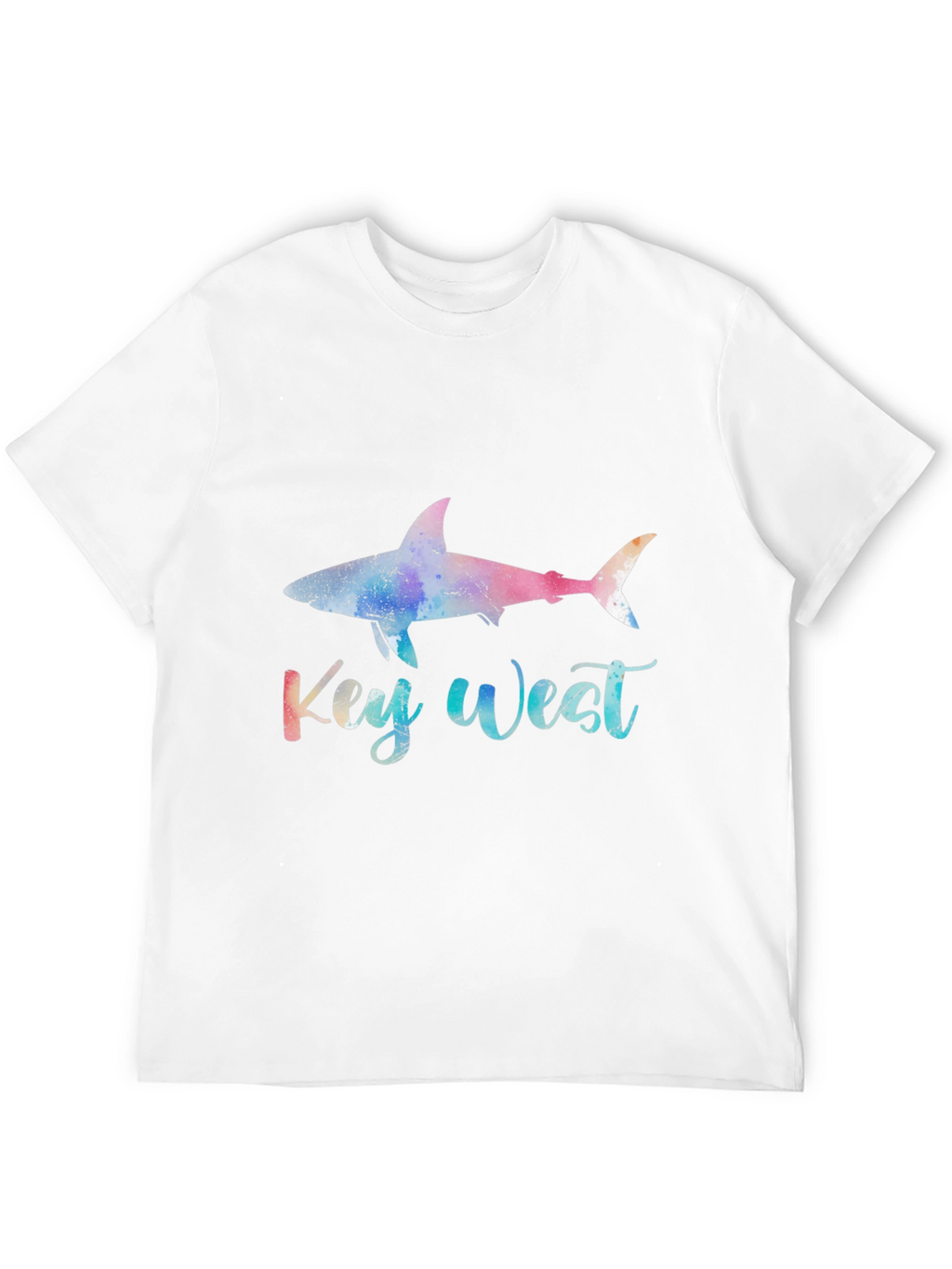 Key West Shark Graphic Tee - Black