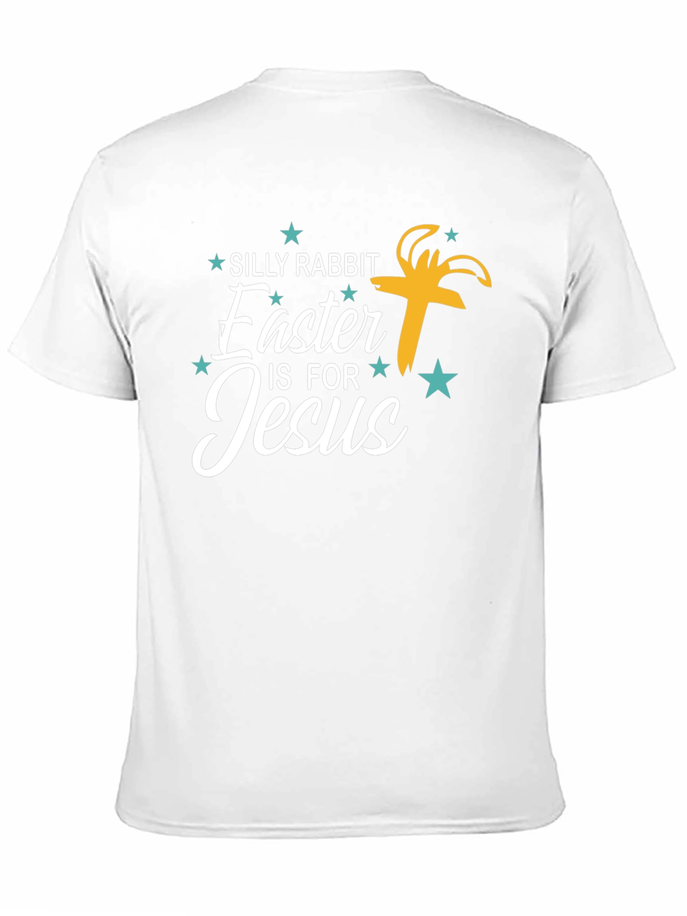 Silly Rabbit Easter is for Jesus Graphic Tee