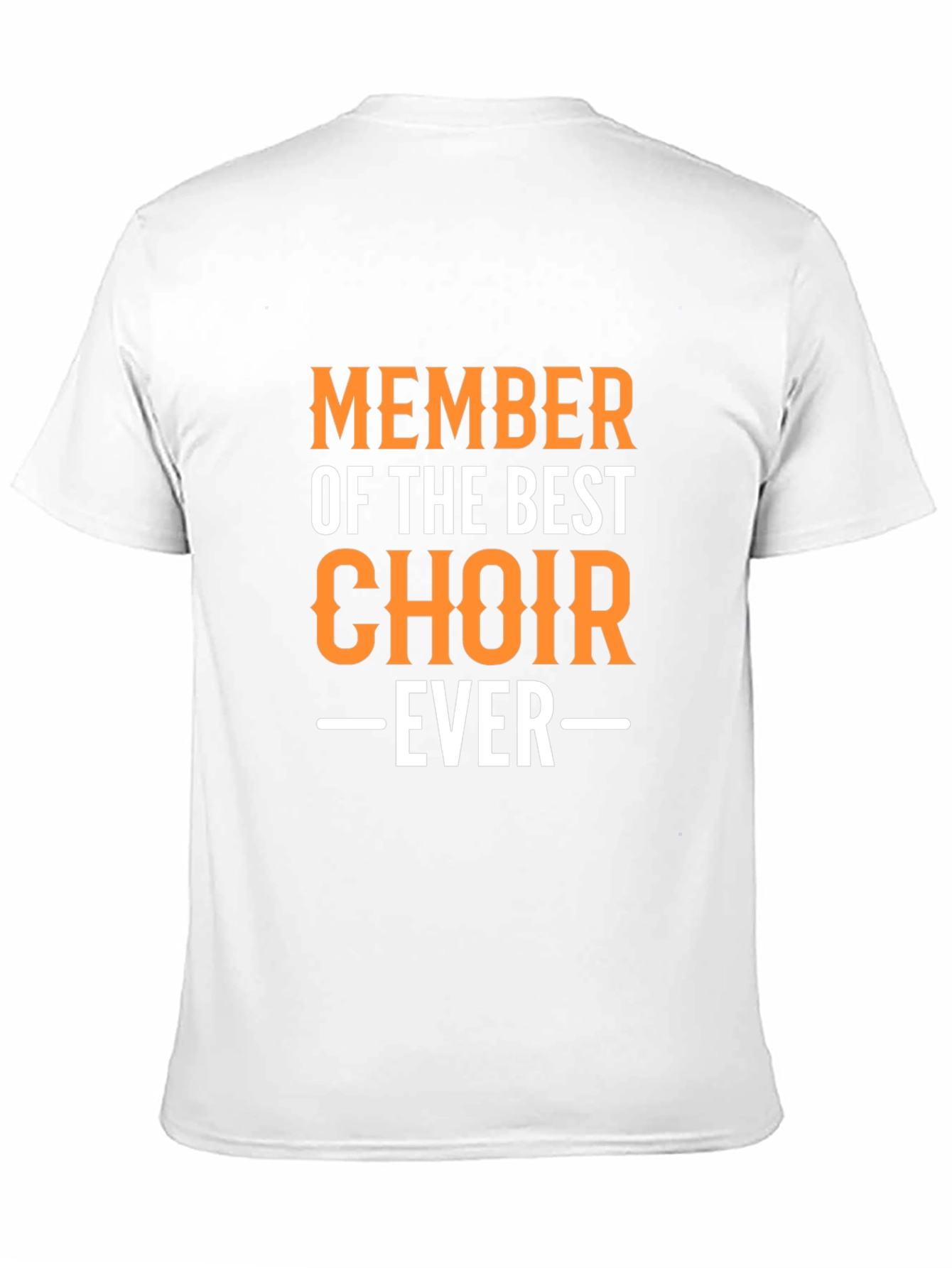 Best Choir Ever T-Shirt Black Crew Neck Graphic Print