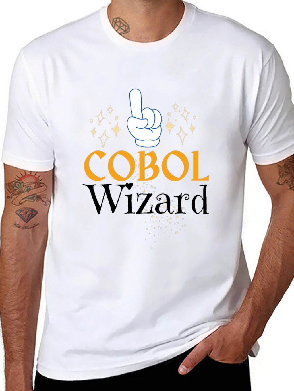COBOL Wizard T-Shirt - Programming Gift