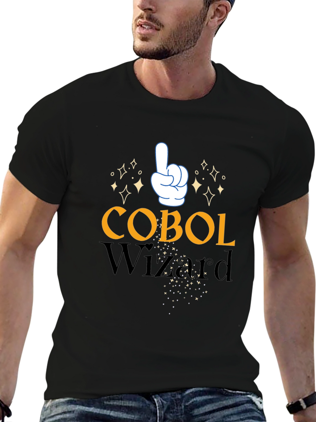 COBOL Wizard T-Shirt - Programming Gift